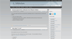 Desktop Screenshot of amikkelsen.com